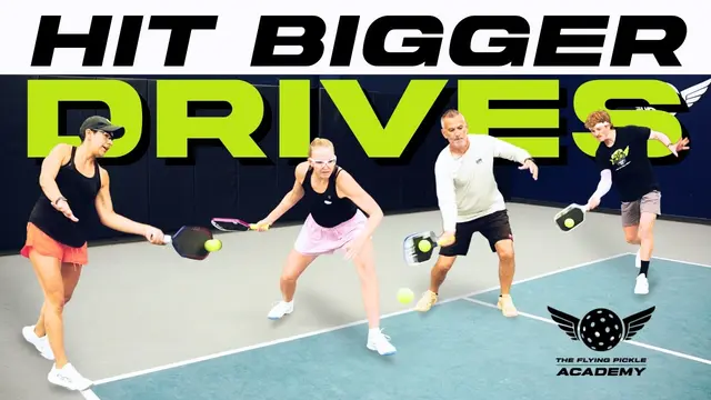 Hit Bigger Drives! Four PRO Tips to Level Up Your Drive in Pickleball