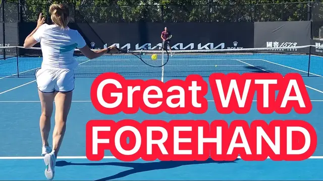 Learn From Aryna Sabalenka’s Gorgeous Forehand (Tennis Technique Explained)
