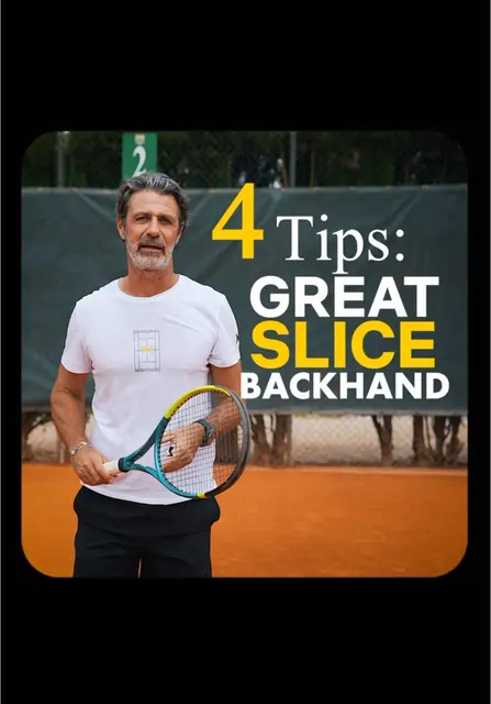How to Hit a Great Slice Backhand: 4 Essential Tennis Tips | TikTok