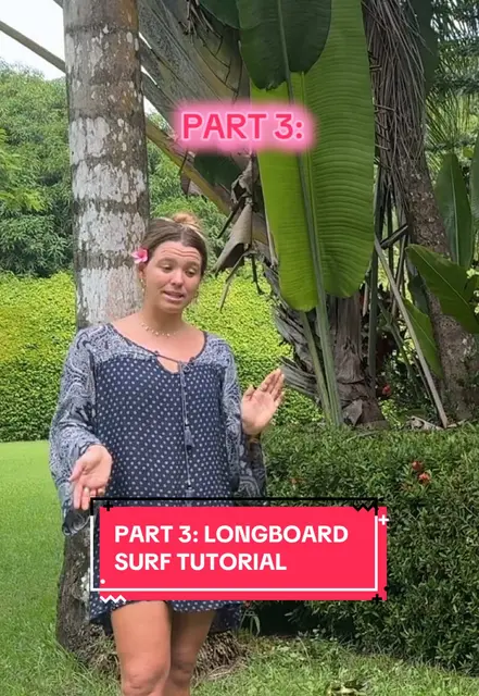 Longboard Surf Tutorial: Noseriding & Cross Stepping Body ... - TikTok