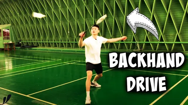 Badminton Tutorial - Learn The Backhand Drive