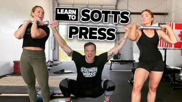 LEARN THE SOTTS PRESS - With Coach ZT - Zack Telander, Kristen Dunsmore, and Megsquats