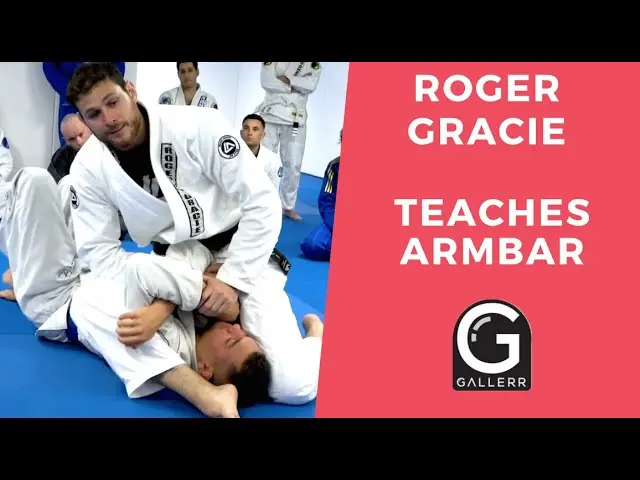 Roger Gracie teaches armbar from the mount