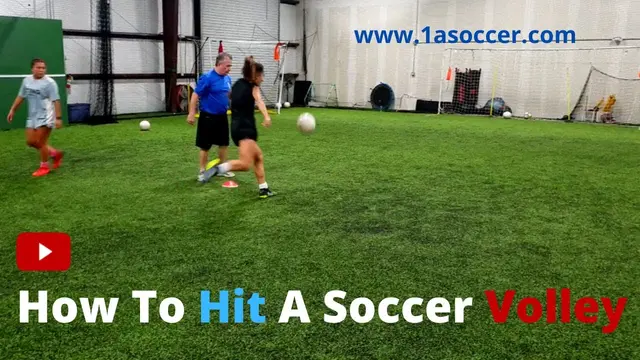 ⚽ 1A Soccer | How to Hit A Soccer Volley | Coach Chris
