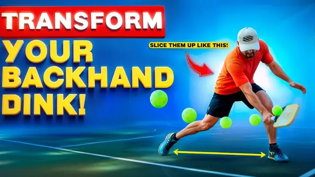 3 Lessons to Perfect Your Pickleball Backhand Slice Dink