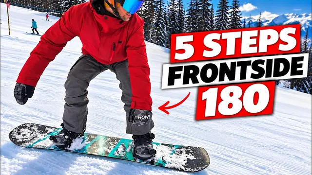 5 Steps to Frontside 180's - Snowboarding Trick Tutorial