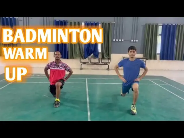 SPECIFIC BADMINTON WARM UP FULL BODY || how to warm up the body #badminton #badmintonwarmup