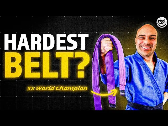 Purple Belt - The Hardest Belt In BJJ