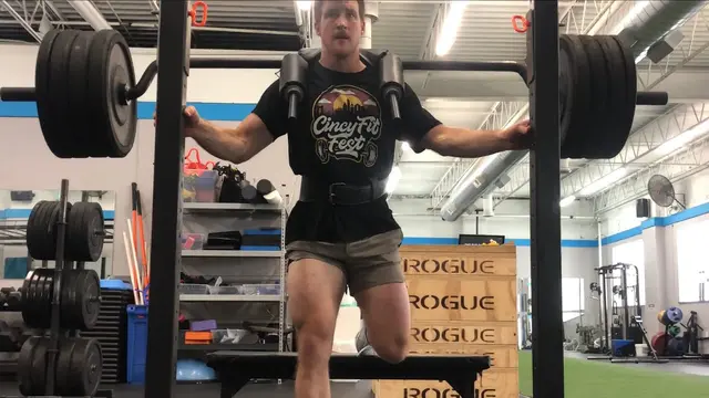 Squat Everyday : Day 76 - This Bulgarian Split Squat Variation is FIRREEE (Hatfield/Supported BSS)
