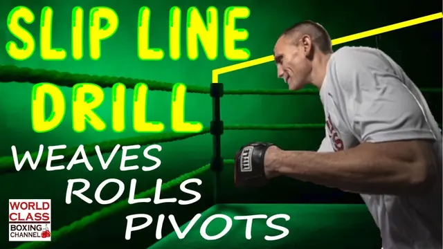 Slip Line Drill to Improve Your Boxing Head Movement and Footwork