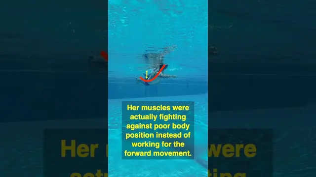 How to Swim Freestyle Without Getting Tired (Fix Sinking Legs)
