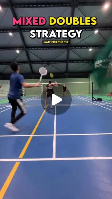 Mixed doubles tactics