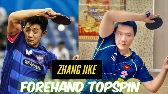 Forehand topspin