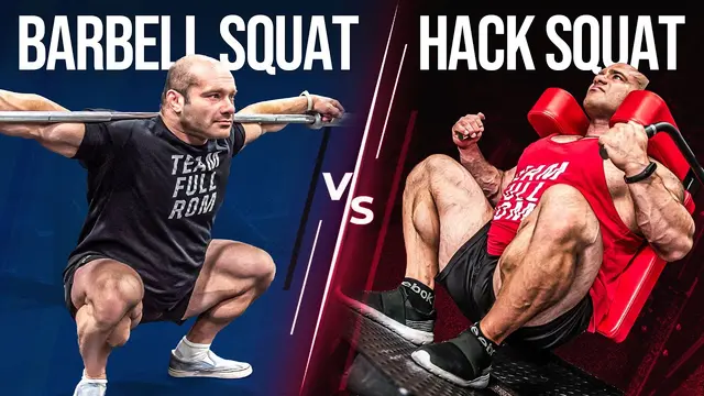 Which Squat Is Best For Building Muscle? (barbell vs hack squat)