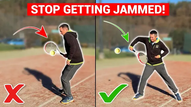 Tennis Body Volley: Why You Get Jammed & How to React Faster