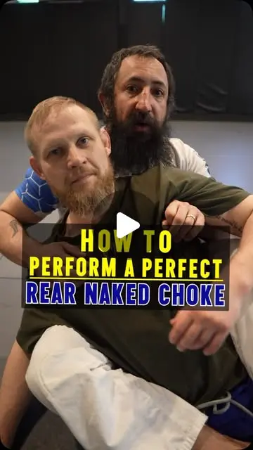 How to perform a perfect Rear Naked Choke! #jiujitsu ...