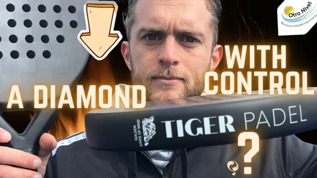 Tiger Padel Racket Test 3K VS 24K
