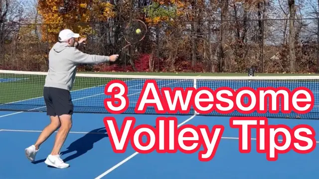 How To Hit AMAZING High Forehand Volleys (Tennis Technique Explained)