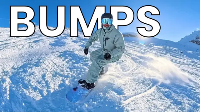 Adjustments for Snowboarding Bumps and Choppy Terrain