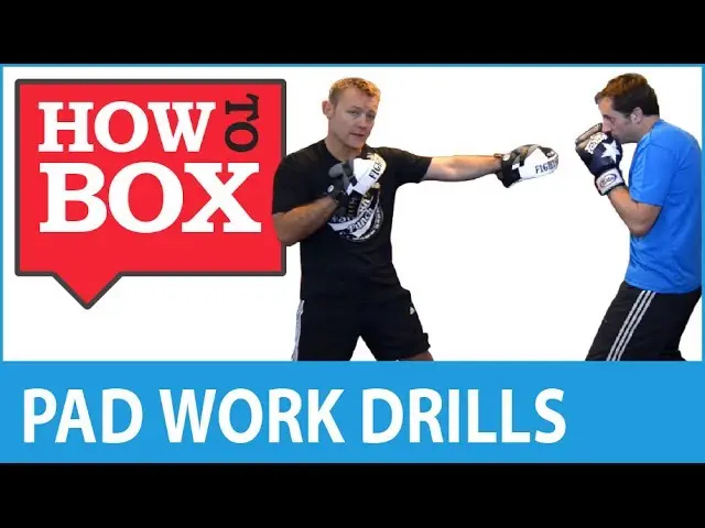 Boxing Pad Work Drills - Learn Boxing (Quick Video)