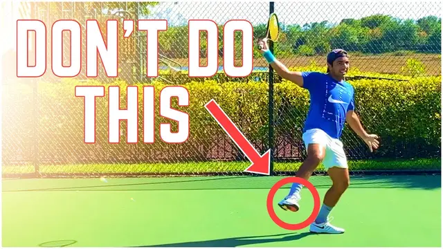 Pulling Back vs Falling Back on The One-Handed Backhand | Tennis Lesson with 4.5 NTRP Player