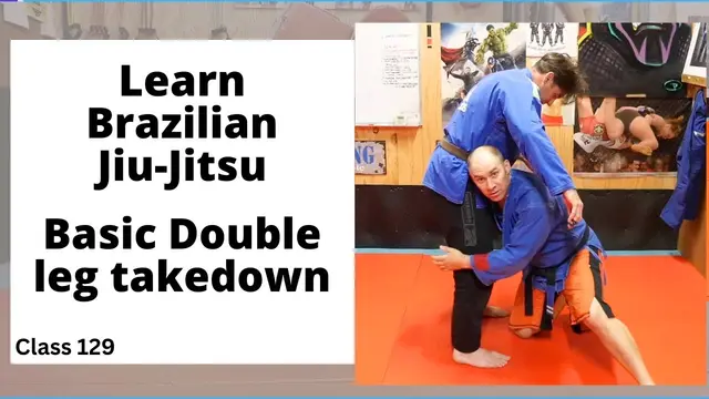 Learn Brazilian Jiu Jitsu - Double Leg Takedown