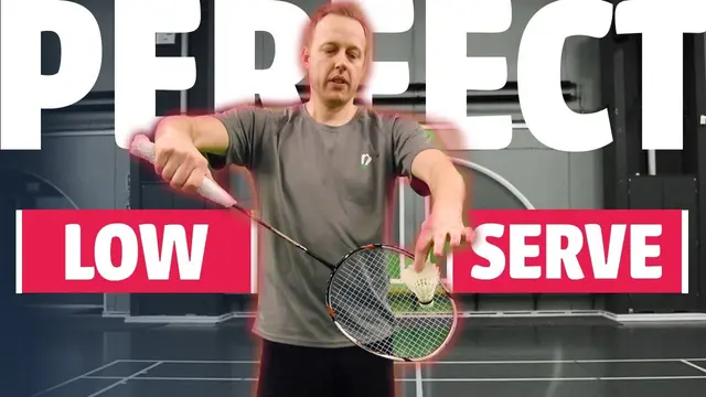 How to Achieve the Perfect Low Serve in Badminton