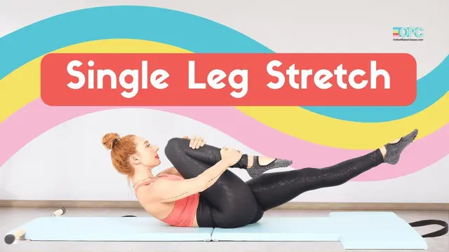 Single Leg Stretch on the Mat | Online Pilates Classes