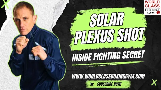 Inside Fighting: Set Up The Solar Plexus With A Throwaway Uppercut