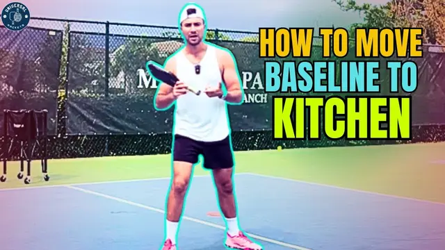 Pickleball PRO Reveals BEST Move from Baseline to Kitchen