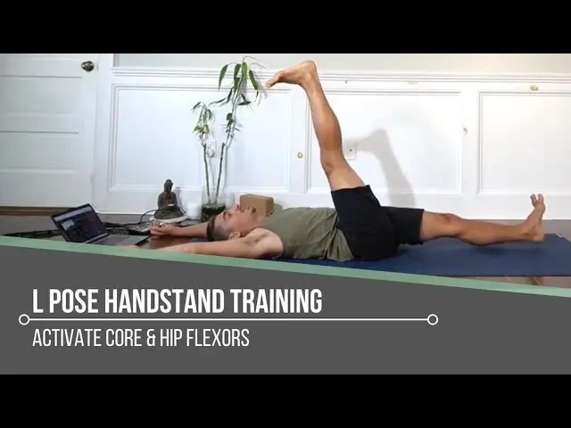 L Pose Handstand Training