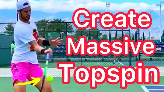 Create Massive Forehand Topspin (Tennis Tips For More Control)