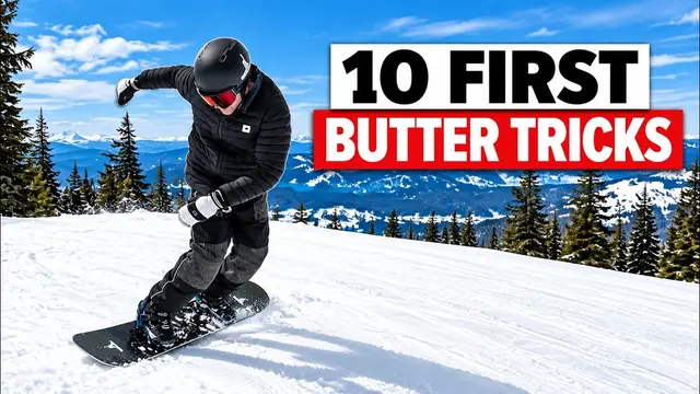 10 First Butter Snowboard Tricks to Learn