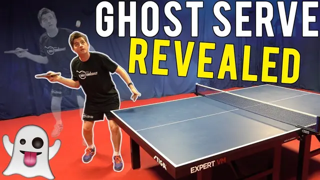 3 Steps To Master The Backspin GHOST SERVE | Table Tennis