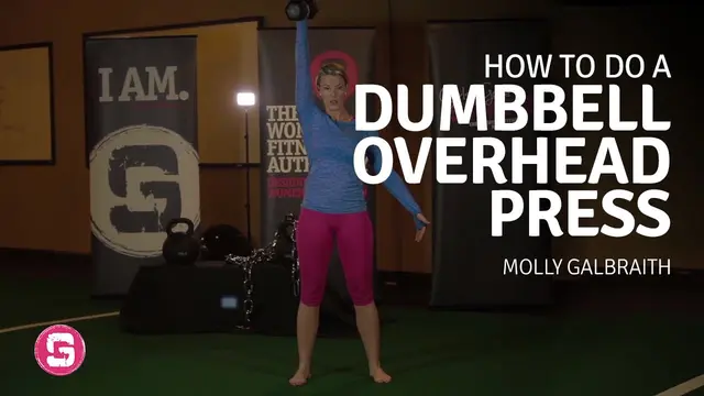 Overhead Press How To Dumbbell Overhead Press