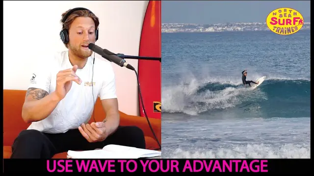 Surf Trainer's Quick Talk - How to use the wave to your advantage, FLOATERS and FOAM CLIMBS!