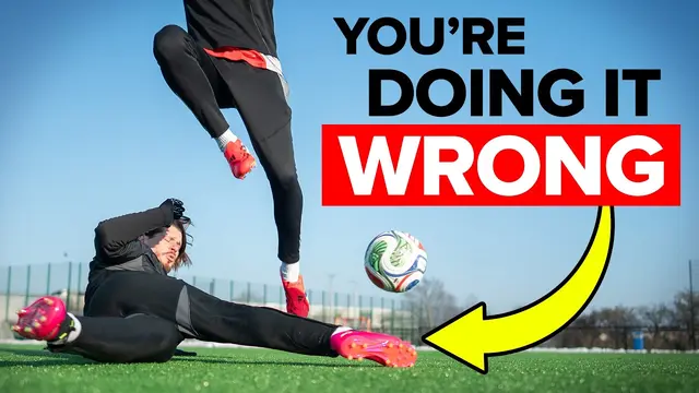 How to master the SLIDE TACKLE (without fouling!)