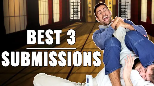Best 3 SUBMISSIONS for Beginners in BJJ [Gi & No-Gi]