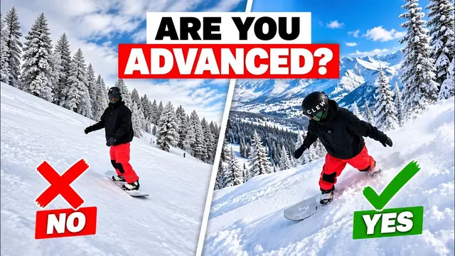 5 Signs You're An Advanced Snowboarder