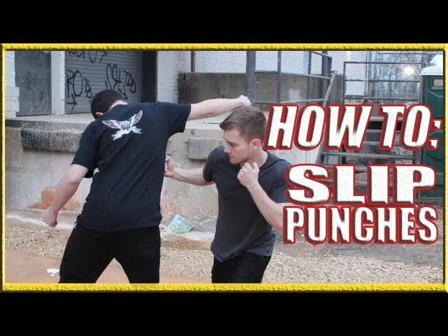 How to Slip a Punch in a Fight