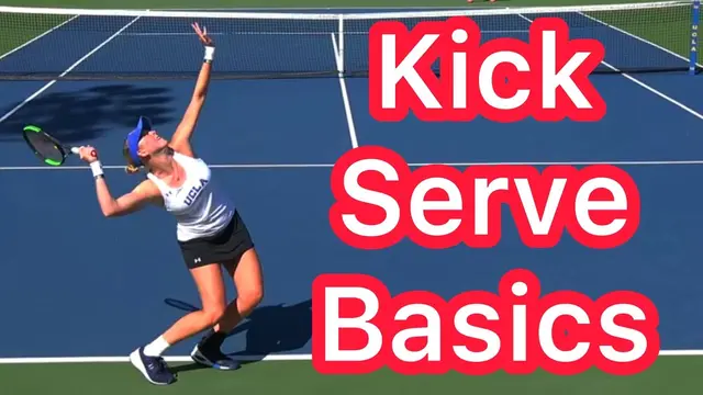 The Basics Of How To Hit A Kick Serve (Pro Tennis Technique)