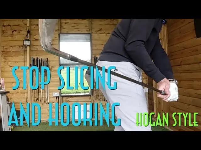 Stop slicing and hooking the golf ball