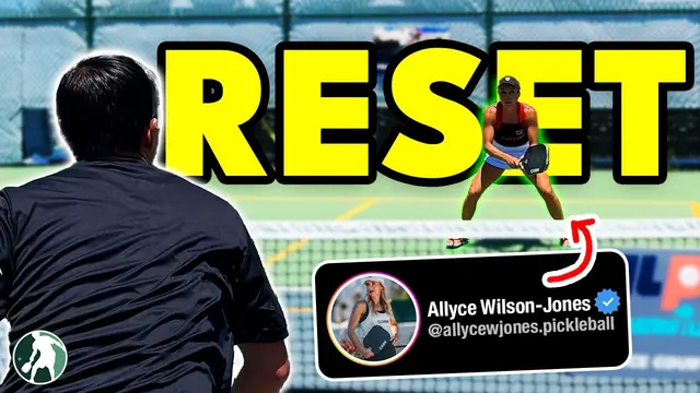Hit PERFECT Resets With Top Pickleball Pro Allyce Jones