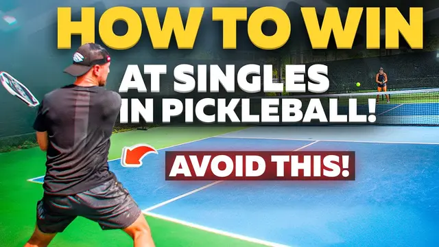 5 Tips to Master Pickleball Singles