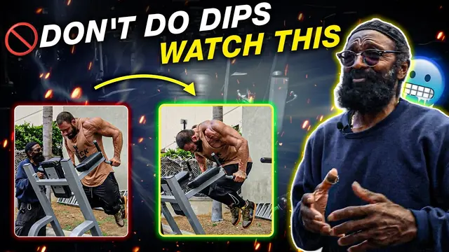🚫 You’ve Been Doing Chest Dips Wrong — Charles Glass Fixes It