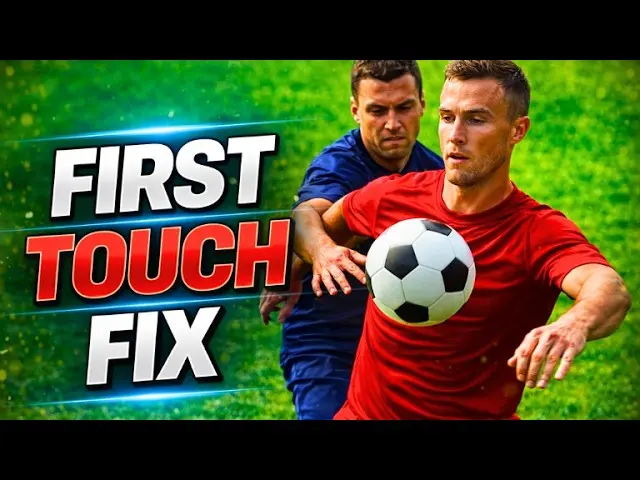 How To Control The Soccer Ball Under Pressure (First Touch Tips)