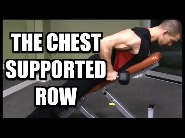The Chest Supported Row (Benefits & Proper Form)