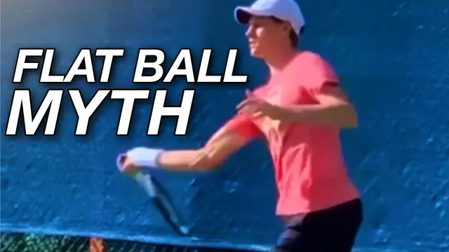 Flat vs Topspin | Sinnerβs Groundstrokes Are Not Flat Butβ¦