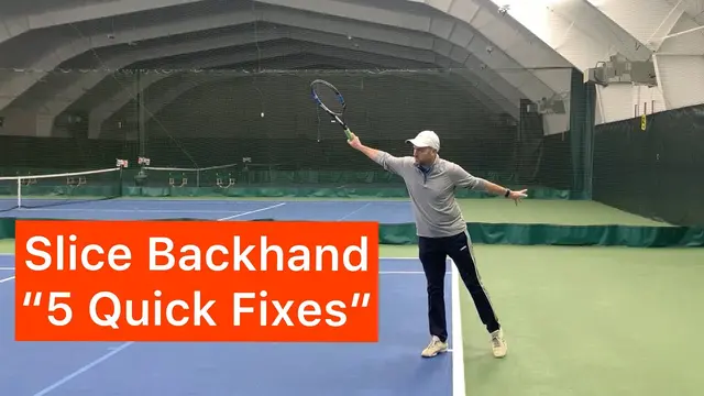 Slice Backhand | 5 Quick Fixes
