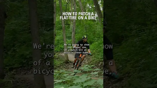 This video will help you patch a flat tire 🚲